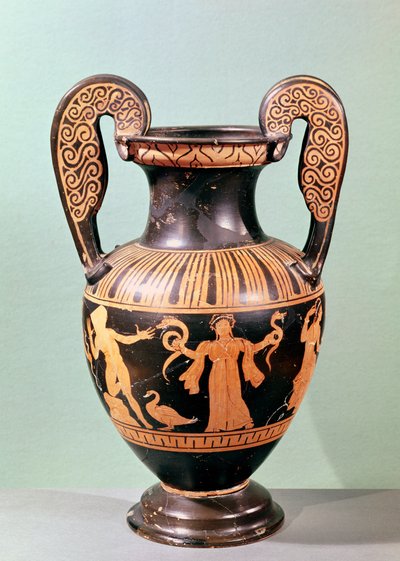 Rotfiguriger Volutenkrater, der Orestes und die Furien darstellt, spätes 4. Jahrhundert v. Chr. (Keramik) von Etruscan